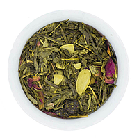 Зеленый ароматизированный рассыпной чай Марципан 250 г