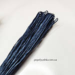 Папера кручена рафія темно-синя, 2 мм, фото 3