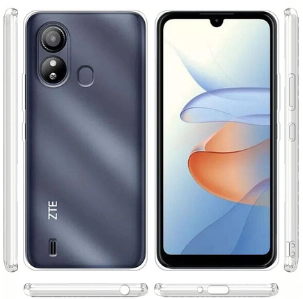 Ультратонкий чохол для ZTE Blade L220 прозорий, фото 3