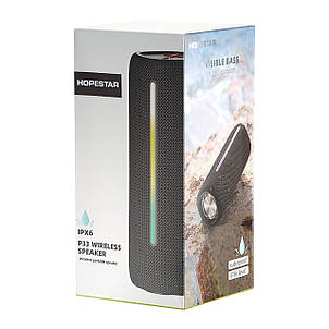 Портативна Bluetooth-колонка Hopestar P33 Black, фото 3