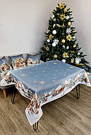Скатертина на Новорічний стіл  135х240 см. гобеленова