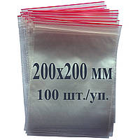 Пакет із застібкою Zip lock 200*200 мм