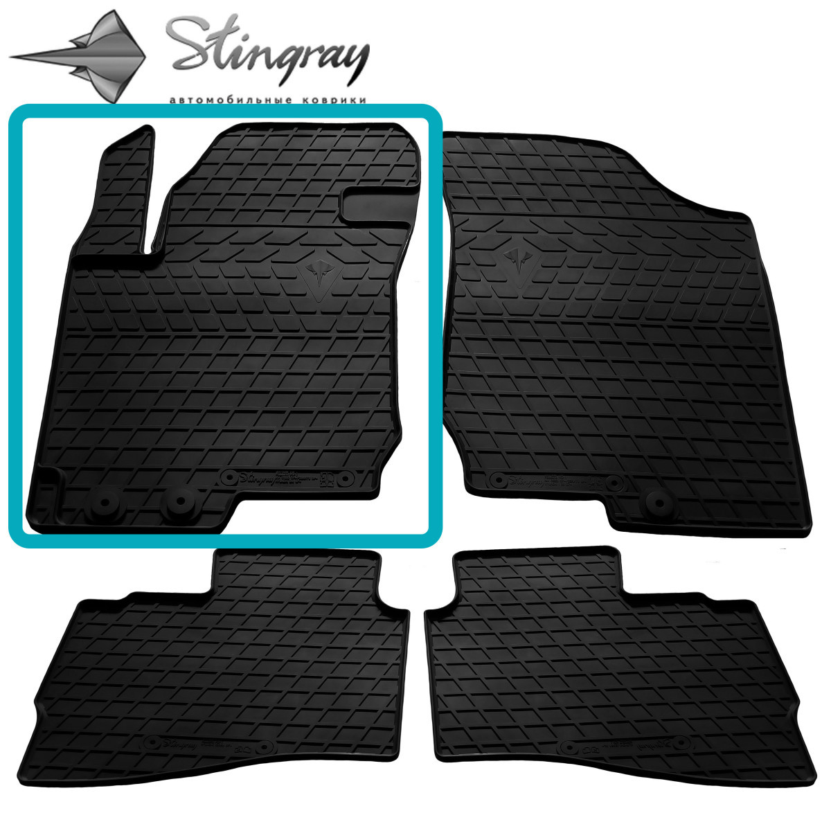 Гумовий Килимок hotdeal в машину Передній лівий для Hyundai i30cw (FD) (2007-2012) Хюндай