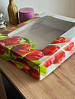 Коробка для текстиля 375х275х70 70-2 Тюльпан червоний