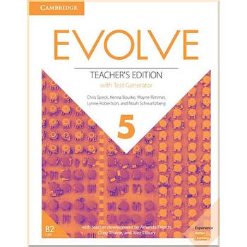 Книга для вчителя Evolve 5 Teacer's Edition with Test Generator
