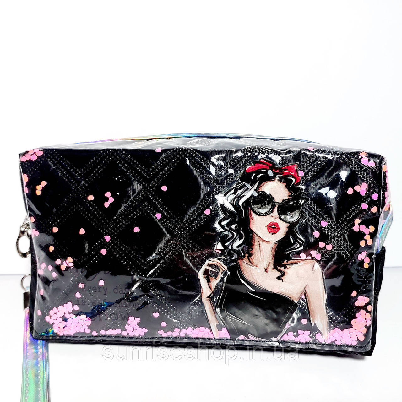 Косметичка форма бочонок