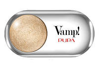 Тени для век Pupa Vamp! Wet AND Dry Eyeshadow 201 - Champagne Gold