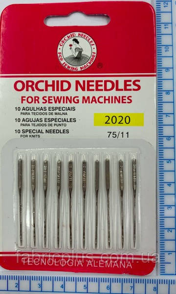 Голки ORСHID NEEDLES до побутових машин №75/11 Польща