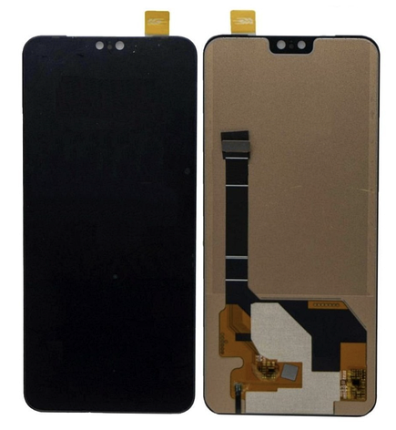 Дисплей (екран) для Vivo V23 5G + тачскрин, чорний, Amoled, оригінал (54), фото 1