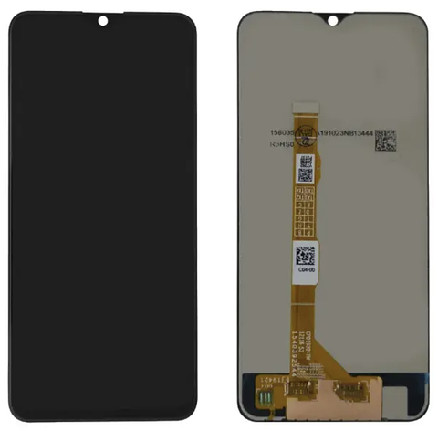 Дисплей (екран) для Vivo Y19/Y5s/U3/Z5i + тачскрин, чорний, оригінал (54), фото 1