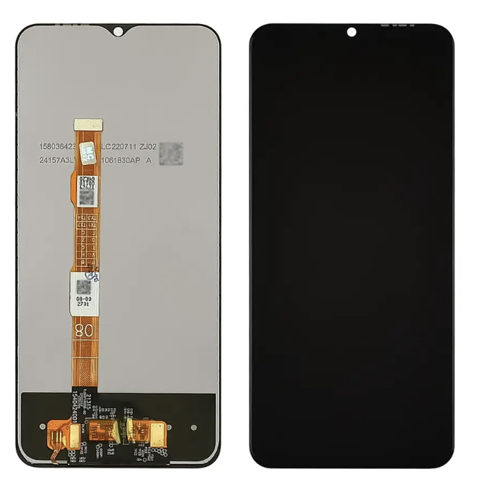 Дисплей (екран) для Vivo Y33s/Y55s 5G/Y74s/Y76s + тачскрин, чорний, оригінал (54)