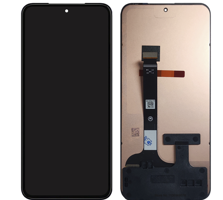 Дисплей (екран) для Motorola XT2245-1 Edge 30 Neo + тачскрин, чорний, P-OLED, оригінал (545)