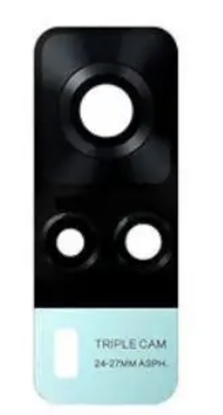 Скло камери для Vivo Y31 2021, блакитне, Ocean Blue, без рамки