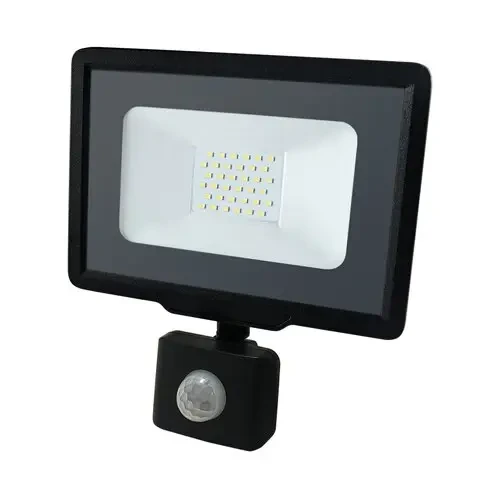 Світлодіодний прожектор 30W, Slim+Sensor, 6200К, 220V, IP65