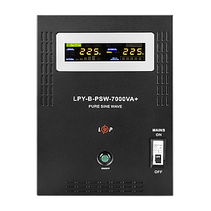 ДБЖ з правильною синусоїдою 48V LPY-B-PSW-7000VA+(5000Вт)10A/20A