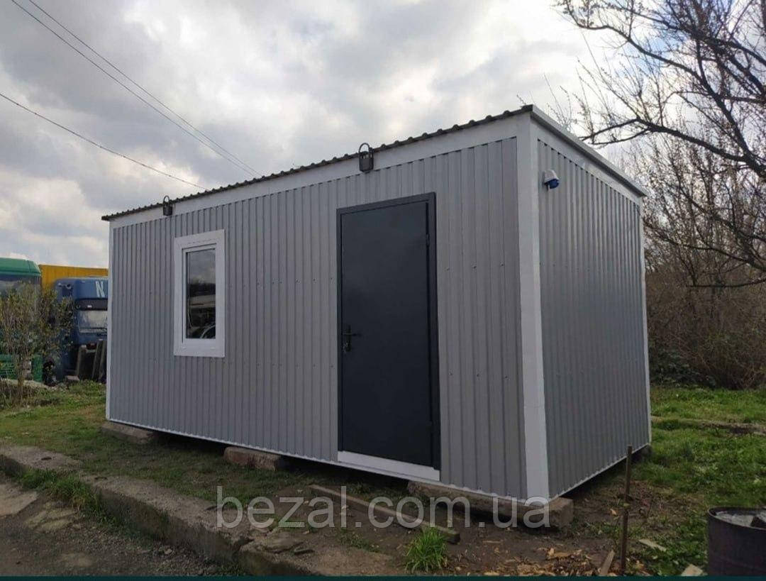 Побутівка модульний будиночок 6000*2400*2500 Kompred bdrk-01, фото 1