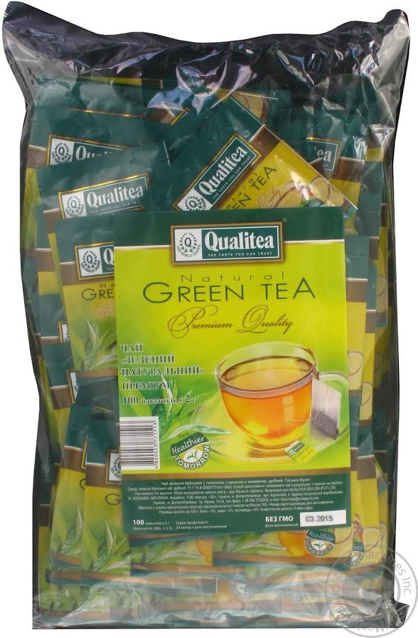 Чай Qualitea англ. до сніданку е/у 100 пак. * 2г