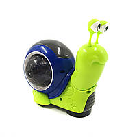 Дитяча іграшка "Равлик" музична з диско підсвічуванням (Зелений)