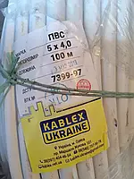 Провід силовий, кабель мідний ПВС 5х4 Каблекс Одеса (кратно 5м) ПОВНОМІРНИЙ