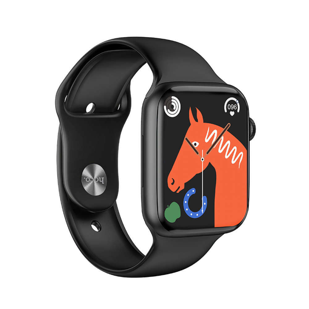 Smart Sports Watch (Call Version) Hoco Y12 — Black, фото 1