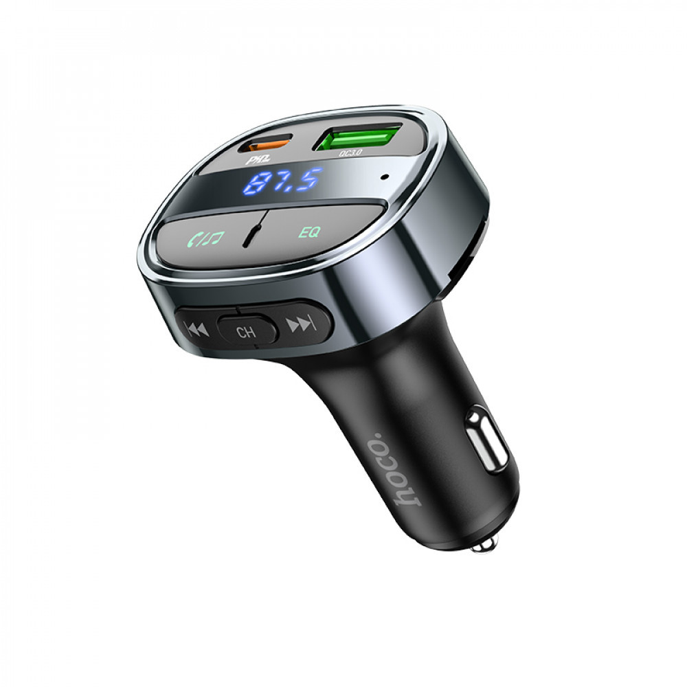 Fm Transmitter MP3 | Car Charger | 3.0A | PD30W | 1U — Hoco E70 — magic night
