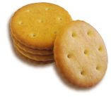 Печиво Крекер абсолюють круглий "Зов" 1 кг (2,0 кг в ящ-158,00г)1кг=79,0гри