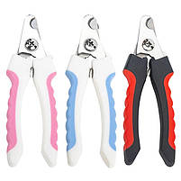 Кігтеріз для собак та котів Gentle Paw NAIL CLIPPER великий 15 см - червоний, фото 5