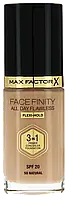 Тональное средство Max Factor Facefinity All Day Flawless 3-in-1 Foundation SPF 20 50 - Natural