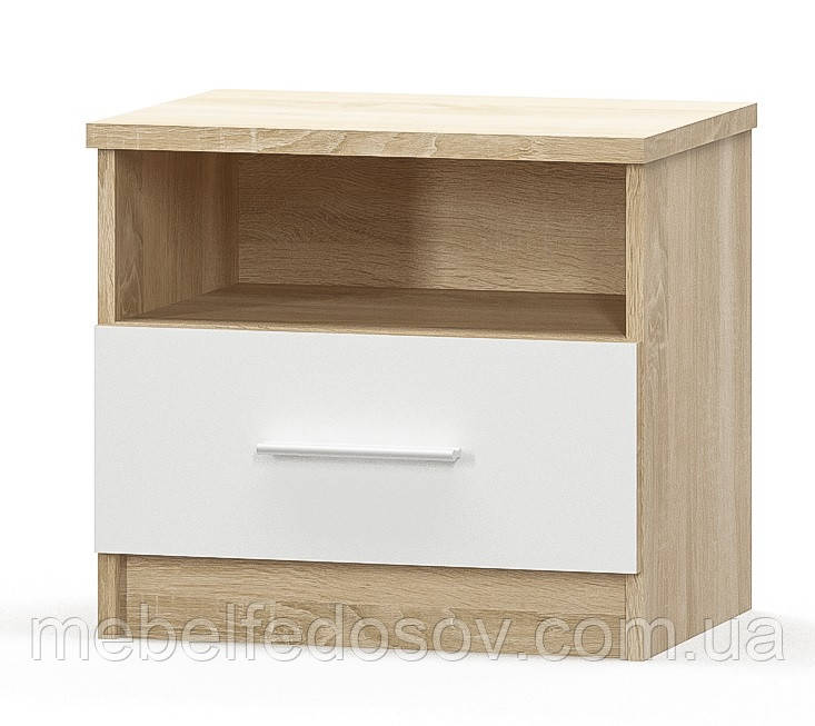 Тумба нічна (2шт.) Маркос NEW (Мебель-Сервіс) 510х372х456мм дуб санома, фото 1