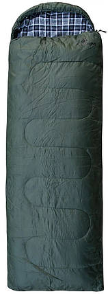 Спальний мішок Totem Ember Plus ковдра з капюш лівий olive 220/75 UTTS-014, фото 1