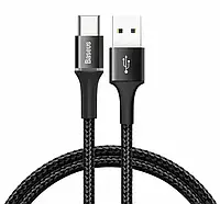 Кабель для быстрой зарядки USB Type-C, Кабель Baseus 3A USB Type-C кабель для зарядки кабель тайп си тайп си