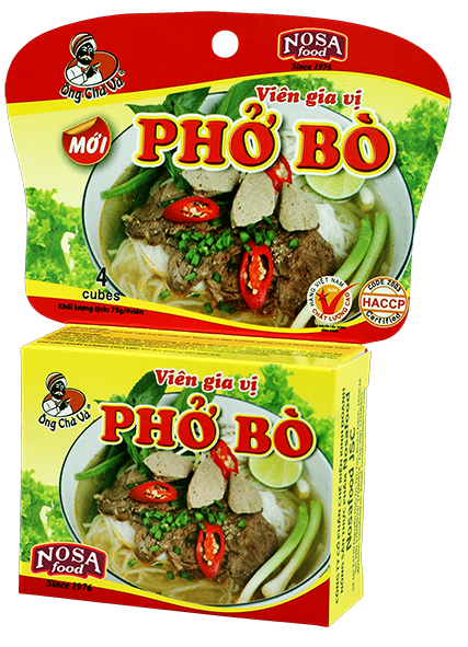 Спеції натуральні для супу Pho Bo (Фо Бо) 75 г, 4кубики (В'єтнам) (яловичина)