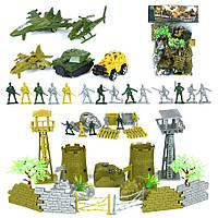 Военный набор "Защита крепости" (35 элем) Пластик Разноцвет (226602)