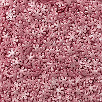 Посипка перламутрова "Сніжинки" рожева (50 г)