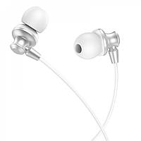 3.5mm Earphones With Mic Hoco M98 Metal Gray от магазина style & step