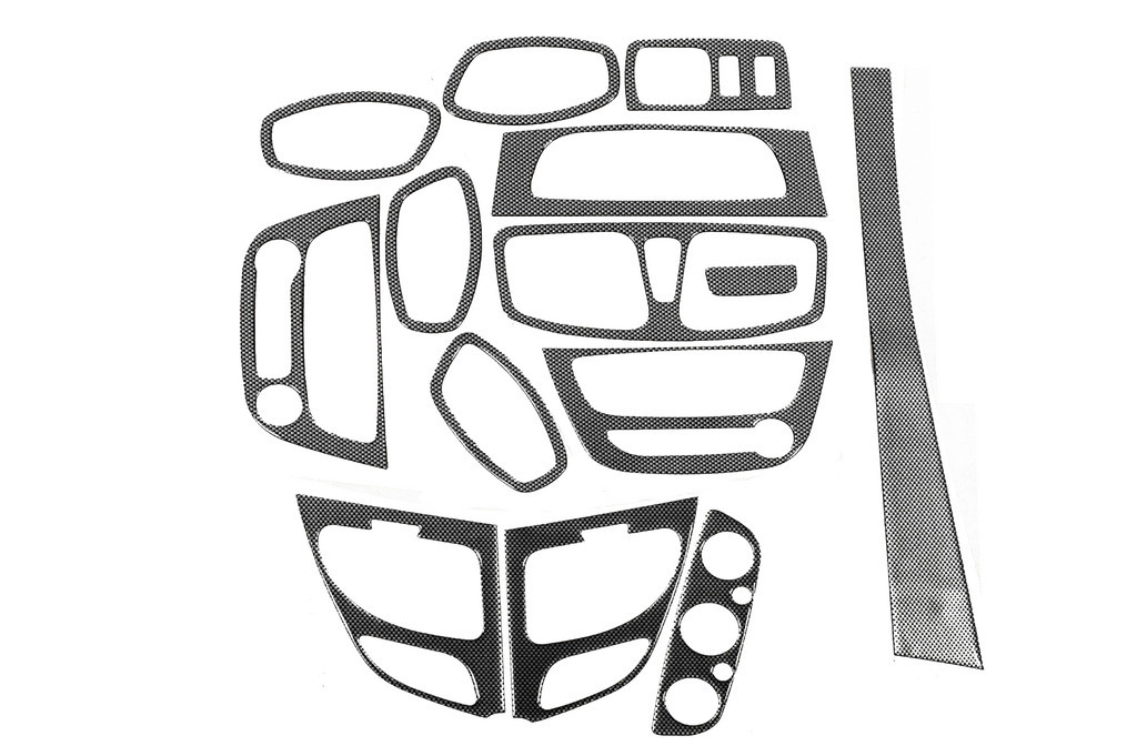 Накладки на панель Титан для Renault Fluence 2009-2016 рр, фото 1