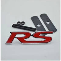 3D-емблема RS на решітку радіатора, фото 5