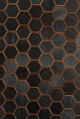 Декоративна панель Hexa S Thermo Black