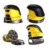 Електричний скребок льоду, снігу ICE 1 для очищення вікон, заряджання від USB — Жовтий, фото 4