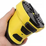 Електричний скребок льоду, снігу ICE 1 для очищення вікон, заряджання від USB — Жовтий, фото 6