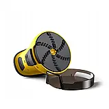 Електричний скребок льоду, снігу ICE 1 для очищення вікон, заряджання від USB — Жовтий, фото 8