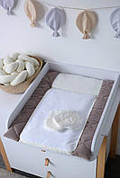 Cповивальний матрац Baby Veres 50х70 см Velour Mokko, фото 3