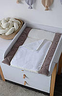 Cповивальний матрац Baby Veres 50х70 см Velour Mokko, фото 4