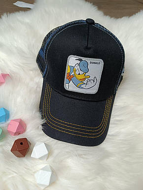 Кепка Бейсболка Тракер із сіткою Goorin Brothers Cartoons Donald Duck з качкою Дональд Даком джинс, фото 3
