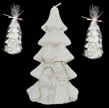 Свічка світлодіодна декоративна Ялинка з капличкою