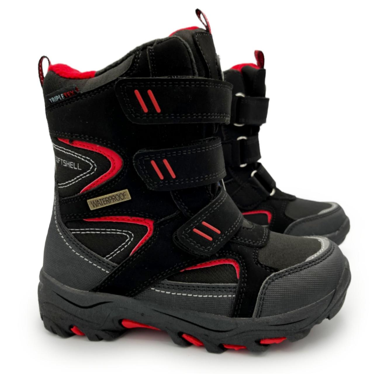 Зимові термоботинки SOFTSHELL American Club для хлопчика 30р, 19.7см, фото 1