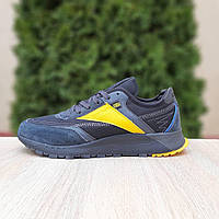 Жіночі кросівки | Reebok Classic | чорні з жовтим | замша, :37
