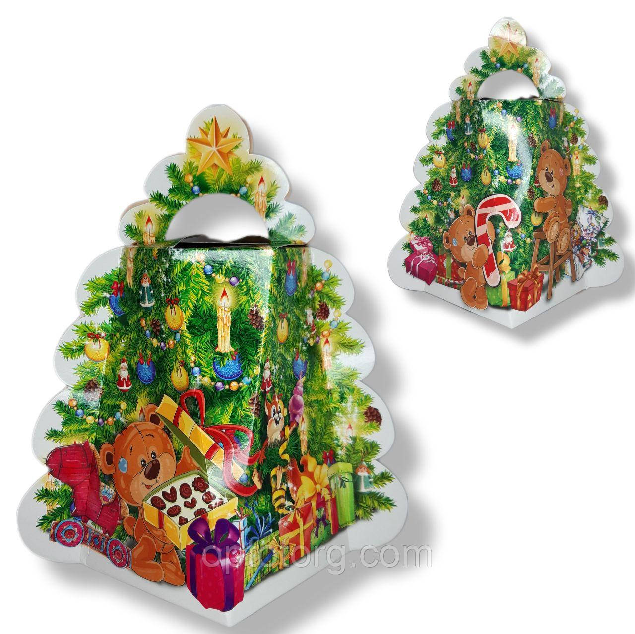 Упаковка для цукерок Новий рік 500 грам, фото 1