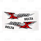 Наклейки Delta 26x14 cм, комплект 4 шт, фото 2