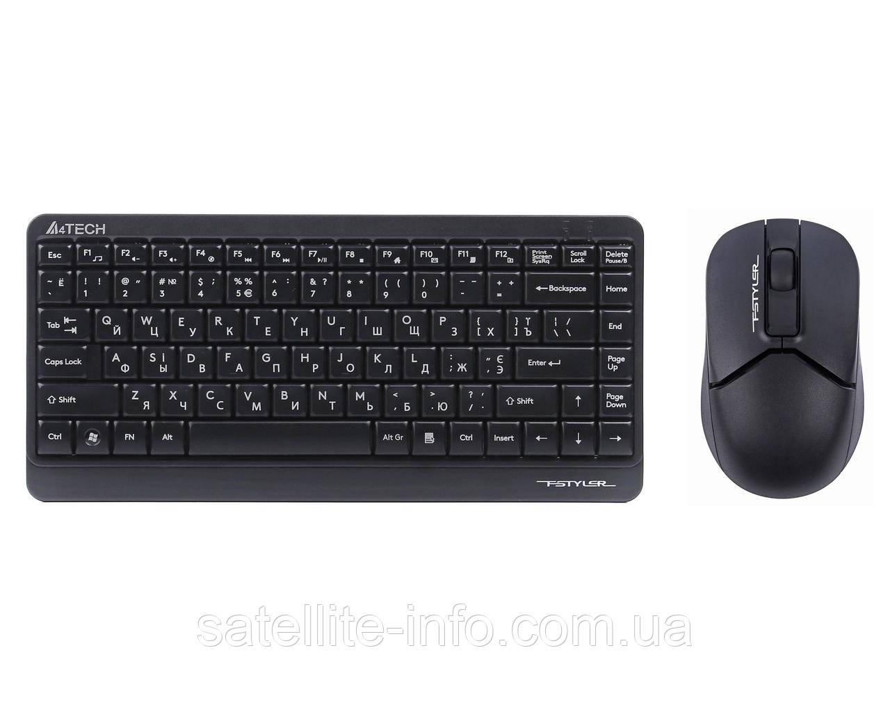 Комплект бездротовий A4Tech Fstyler FG1112 Black